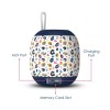 Packed Party Bluetooth Wireless Portable Speaker "Stay Wild" Brand new