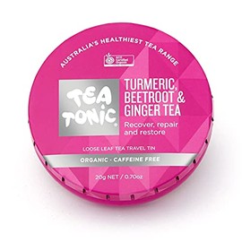Turmeric, Beetroot & Ginger Tea Loose Leaf Travel Tin