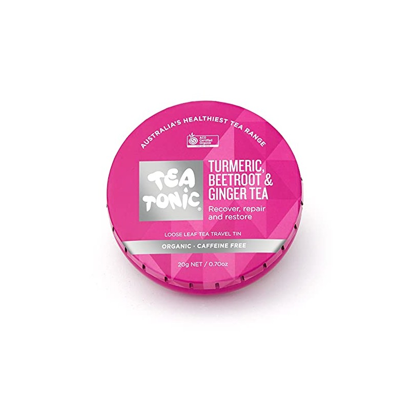 Turmeric, Beetroot & Ginger Tea Loose Leaf Travel Tin