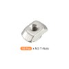 METALLIXITY Slide T-Groove Nuts M3 Threads 10pcs Carbon Steel T-Groove