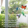 8 Pcs Screen Magnets Dragonfly Decorative Magnetic Flexible Double Sided