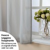 GIRASOLE HOME® Pair of Vertical Stripe Filter Curtains for Windows