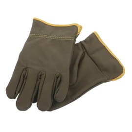 GRIRIW 1 Pair Welding Gloves for Men Heat Resistant Fireproof Mitts for Grill Oven Fireplace Cooking Durable Mechanic Gloves for Animal Handling and Abrasive Work