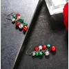 Silver Red Green Christmas Jingle Bell Tinkle Bell Cute Ornament