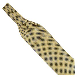 Tony & Paul Pierre Louis Ascot scarf silk straw Classico - yellow