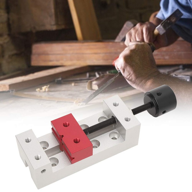 Mini Bench Clamp Flat Table Vice, Small Flat Clamp Tabletop
