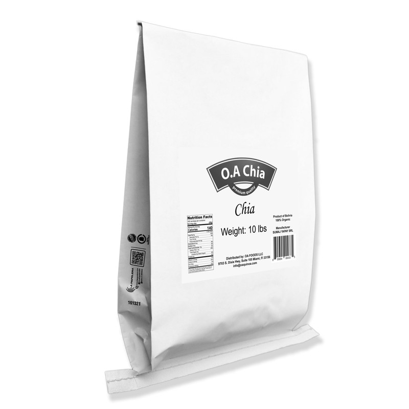 OA CHIA Now Greenfit | Bulk Chia (10lb)