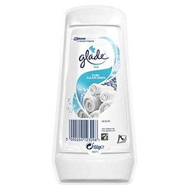 GLADE 2 x Clean Linen Gel Air Freshener - Home Office Any Room Fragrance