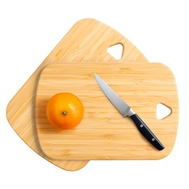 ORIDOM Bamboo Cutting Board Wood Chopping Board Double Sided Charcuterie Boards