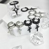 TFENY SJGF 4 Pairs 316L Star and Cross Dangle Drop