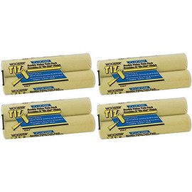 Wooster Brush R730-9 Tiz Foam Roller Cover, 1/8-Inch Nap, 2-Pack, 9-Inch Pack of 4