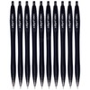 DIGNO Vibro Retractable Ballpoint Pens, BLACK, Fine Point (0.7mm), Pack