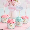 36Pcs Baby Cupcake Wrappers Greenery Baby Shower Greenery Jungle Cupcake