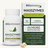 Bioptimizers Masszymes Suplemento Completo Enzimas Digestivas Salud Intestinal Alivio Hinchazón
