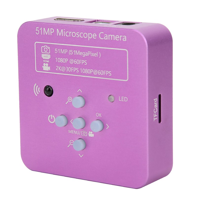 51MP 1080P 60FPS USB Industrial Microscope Camera Magnifying Glasses for