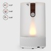Sharper Image VOTIV 7 Ultrasonic Humidifier with Flameless Candlelight, Touch