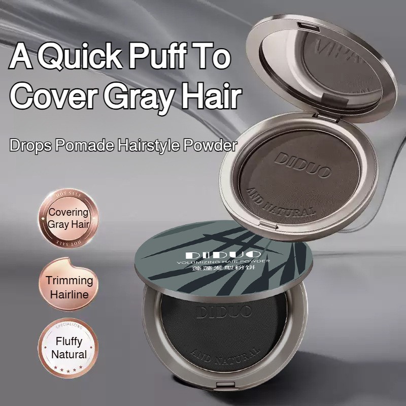Hair Powder For Gray Hair Cover / Volumizing One-Time Quick