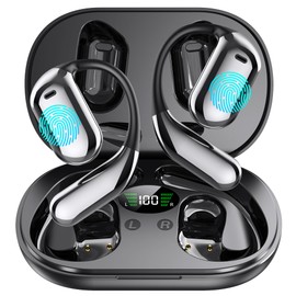 AI Language Translation Earbuds, 3-in-1 AI Wireless Translator Earbuds Real Time Translating Earbud for 144 Languages, HF Sound, Bluetooth 5.4 Headphones for Travel Sport Business (Black)