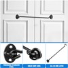 Frcolor Cabin Hooks Swivel Window Hooks with Mounting Screws 2pcs