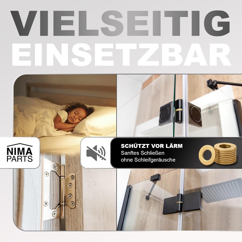 NIMA PARTS Fitschenringe – 20 Stück – Made in Germany