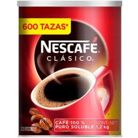 Nescafé Clasico Dark Roast Instant Coffee 1.2 kg 600 cups