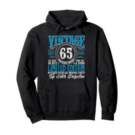 65 Year Old Gifts Vintage 1960 Limited Edition 65th Birthday Pullover Hoodie