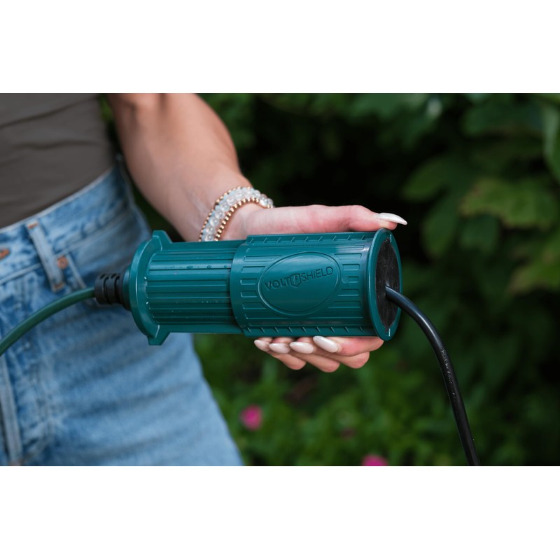 VoltShield 40Ft 16 Gauge All-Weather Cord with Housing