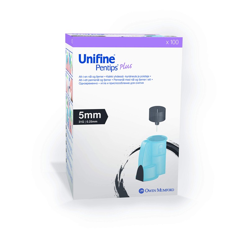 Unifine Pentis Plus - 5mm Pen Needles AN3750