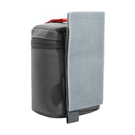 Tasmanian Tiger TT Modular Lens Bag VL Insert S Padded Camera Lens Bag with Velcro Back Lens Cover, Inner Dimensions 11 x Diameter 8 cm (Carbon), carbon, Additional pocket