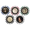 DA VINCI Masterworks Poker Chip Set with 500 Chips with