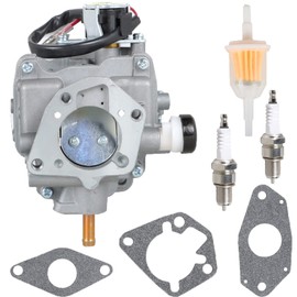 TINVHY 24 853 32-S Carburetor w/Gaskets Replacement for Kohler CH18 18hp CH20 20hp CH22 20hp Engines Fits 13.4 kW 14.9 kW 16.4 kW