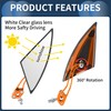 INFINAUTO Motorcycle Rear View Mirrors Bar End Side Mirrors Mount