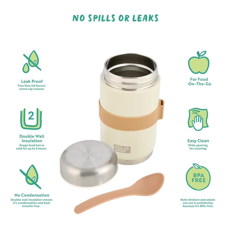 520ml Insulated Food Flasks For Hot Food – Double-Wall Stainless