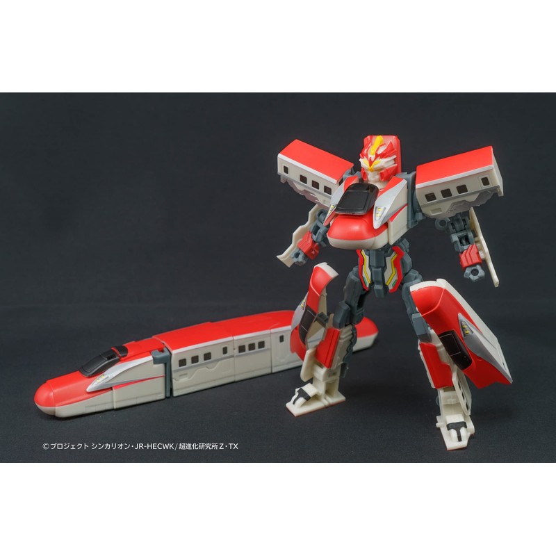 Change! Shinkalion Z E6 Komachi 1 Piece Candy Toy, Gum