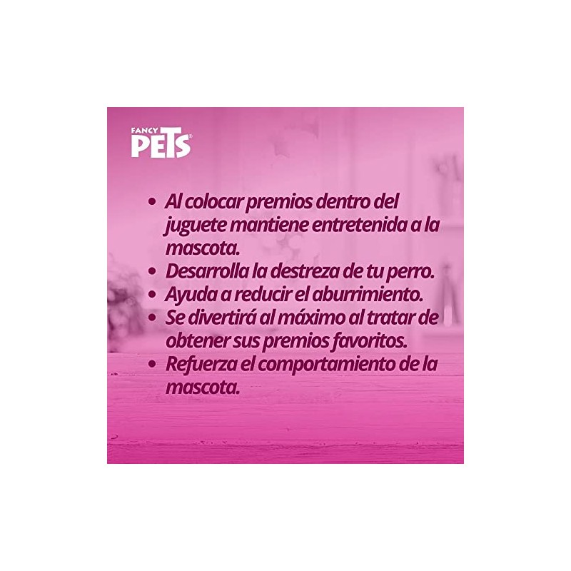 Fancy Pets Juguete Pesa para Meter Premios para Perros Tamaño