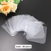 Huakaile Clear Double Sided Mounting Tape Squares Heavy Duty, Traceless