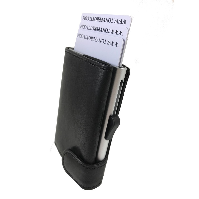 Tony Perotti Credit Card Holder 8cc RFID Vegetale Leather l