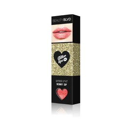 BEAUTYBLVD Glitter Lips, Cruelty Free Lip Kit - Skinny Dip