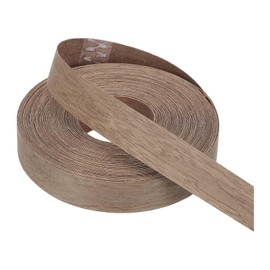 PATIKIL Black Walnut Edge Banding, 7/8 Inch x 50 ft Wood Veneer Tape Pre-glued Flexible Plywood Edge Banding with Hot Melt Adhesive for Furniture Restoration