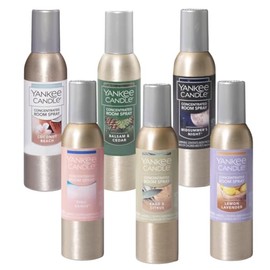 Yankee Candle Concentrated Air Freshener Room Spray Variety Pack, Odor Eliminator for Home, Bathroom (Tropical Twilight)