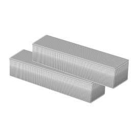 5000Pcs 18 Gauge 25mm Galvanized Brad Nails Straight Finishing Nail Assortment Kit for Molding Cabinetry Assembly