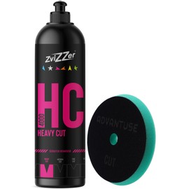 ADVANTUSE - Polishing Pads Polishing Sponges Polishing Sets for Eccentric and Rotary Polishing Machine (ZviZZer HC 1500 750 ml + Cut Pad 125 mm)