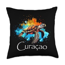 Curaçao / Curacao Throw Pillow