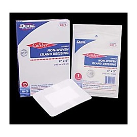 Dukal DUK 4070 Non-Woven Island Dressing, Sterile, 2" Width, 3" Length (Pack of 50)