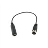 Ruiwaer Black 6.35mm Female 1/4'' TRS to DIN 5 Pin