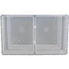 Really Good Stuff Two-Compartment All-Purpose Bin Single - 1 bin