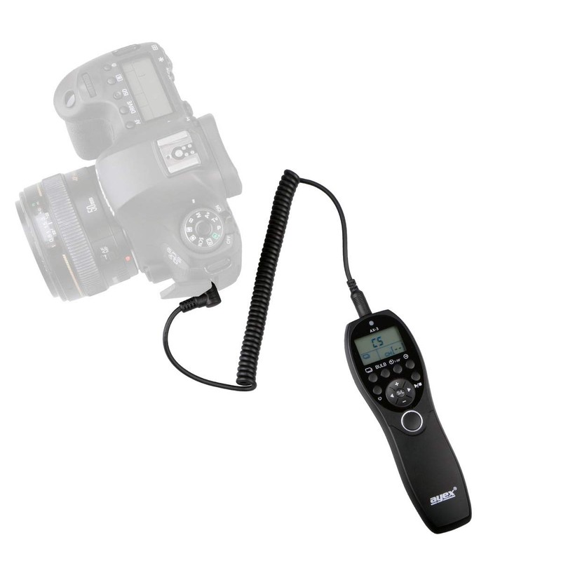 ayex Timer Remote Shutter Release AX-3 Compatible with Canon N3