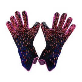 Soccer Goalkeeper Gloves Goalie Training Gloves Strong Grip Anti-Slip and Breathable for Adults and Children