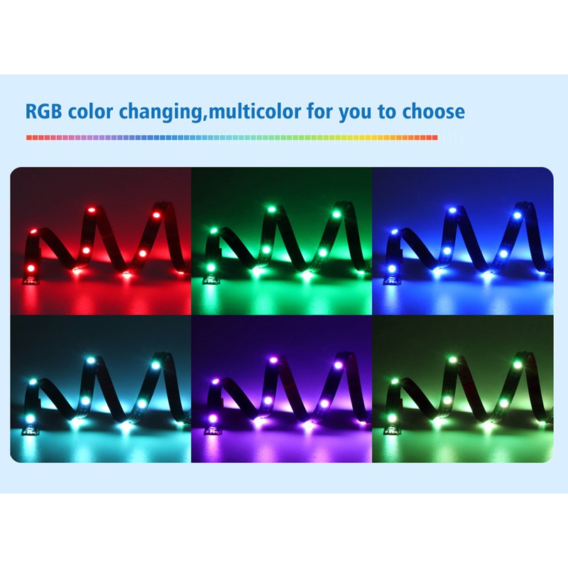 Wifi TV Strip Light USB 5v 5050rgb Colorful Music Sound