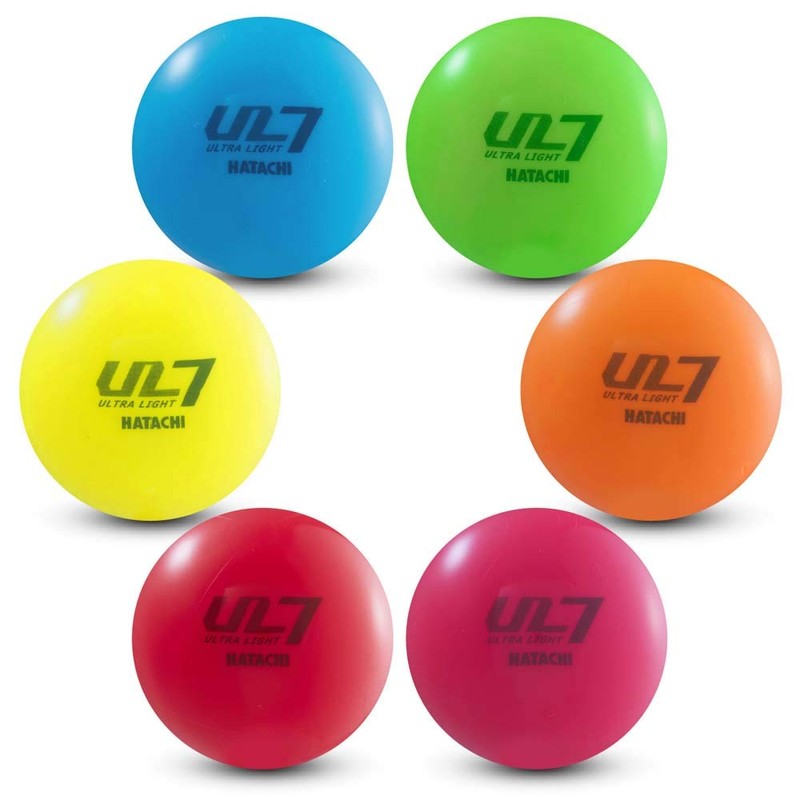 HATACHI BH3411 Ground Golf Ball, Ultra Light 7, Green, Approx.